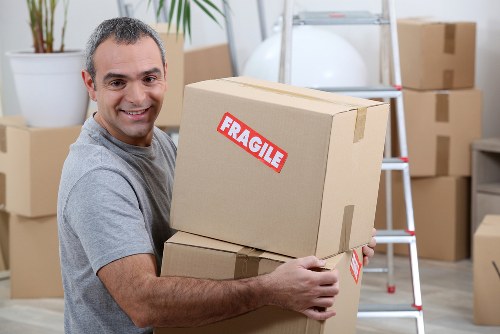 Man and Van service in action during a move